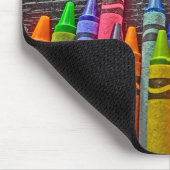 Buntes Zeichenstift-gute Idee mousepad (Ecke)