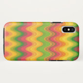 Buntes Zickzack-Mod-Muster-Zickzack Telefon-Kasten Case-Mate iPhone Hülle (Rückseite (Horizontal))