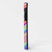Buntes Zickzack Muster-personalisierter Fall Case-Mate iPhone Hülle (Hinten/Links)