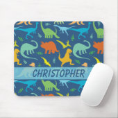 Buntes zu personifizieren Dinosaurier-Muster Mousepad (Mit Mouse)