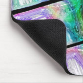 Buntglas 3 Mousepad (Ecke)