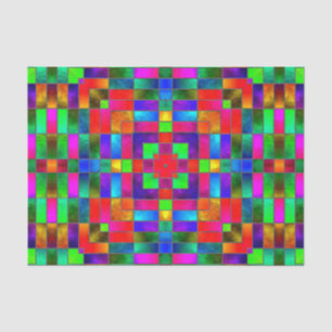 Buntglas 6 seidenpapier