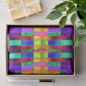 Buntglas 7 seidenpapier (Geschenk)