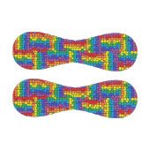 Buntglas-Baseball Baseball (Paneele)