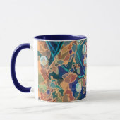 Buntglas-Baum Tasse (Links)