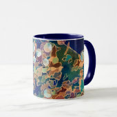 Buntglas-Baum Tasse (VorderseiteRechts)