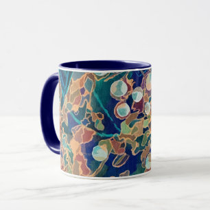 Buntglas-Baum Tasse