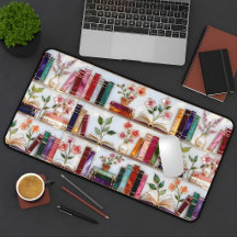 Buntglas Bücherregal Schreibtischunterlage