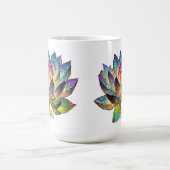 Buntglas Bunte Lotusblume Kaffeetasse (Mittel)