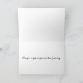 Buntglas De Colores Palanca Karte (Innenseite)