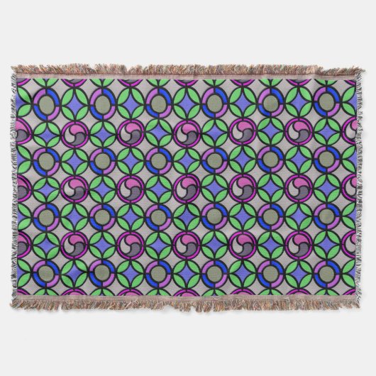 Buntglas Decke (Vorderseite)