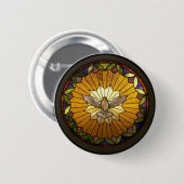 Buntglas-Drucke Button (Vorne & Hinten)
