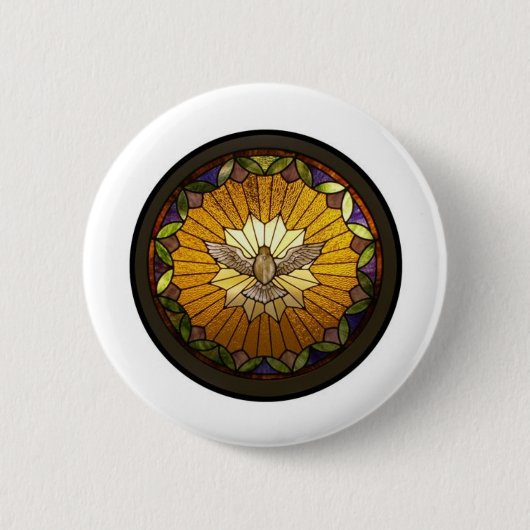 Buntglas-Drucke Button (Vorderseite)