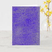 Buntglas-Edelsteine Karte (Gelbe Blume)