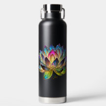 Buntglas Farbige Lotusblume
