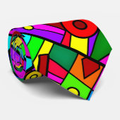 BUNTGLAS-FENSTER 1 ~ KRAWATTE (Gerollt)