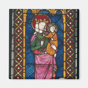 Buntglas-Fenster Magnet