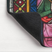 Buntglas-Fenster Mousepad (Ecke)