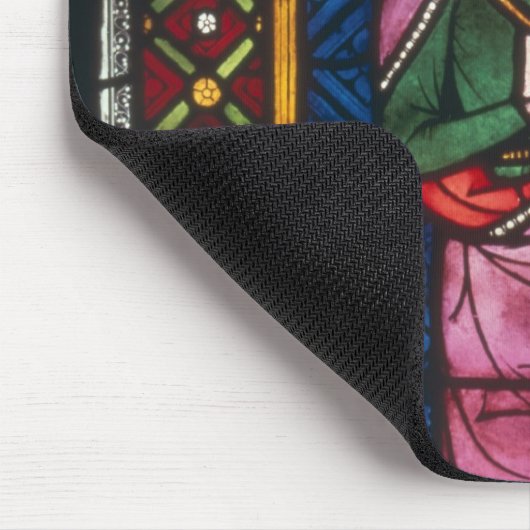 Buntglas-Fenster Mousepad (Ecke)