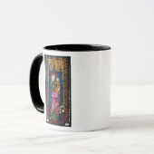 Buntglas-Fenster Tasse (Vorderseite Links)