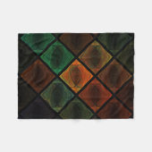 Buntglas Fleecedecke (Vorderseite (Horizontal))