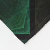 Buntglas Fleecedecke (Ecke)