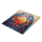 Buntglas  fliese (Seite)