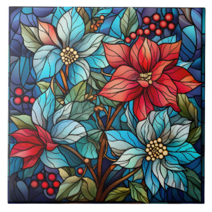 Buntglas fliese