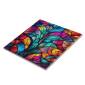 Buntglas fliese (Seite)