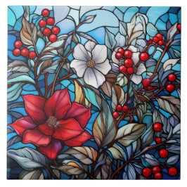Buntglas  fliese