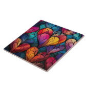 Buntglas Fliese (Seite)