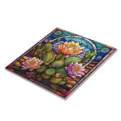 Buntglas Fliese (Seite)