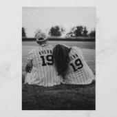 Buntglas-Gartenhochzeit Save The Date (Rückseite)