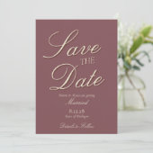 Buntglas-Gartenhochzeit Save The Date (Stehend Vorderseite)