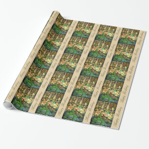 Buntglas-Geburtstags-Verpackungspapier Geschenkpapier