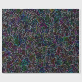 Buntglas.... Geschenkpapier (Flach)