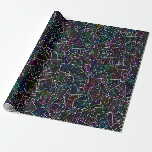 Buntglas.... Geschenkpapier (Ungerollt)