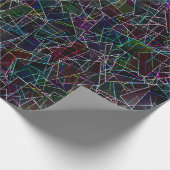 Buntglas.... Geschenkpapier (Ecke)