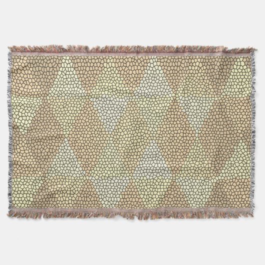 Buntglas Gold Diamantmuster Decke (Vorderseite)