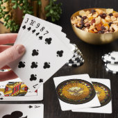 Buntglas-Heiliger Geist Spielkarten (In Situ)