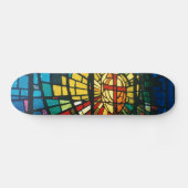 Buntglas-helles Prisma färbt Skateboardplattform Skateboard (Horizontal)