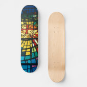 Buntglas-helles Prisma färbt Skateboardplattform Skateboard (Vorderseite)