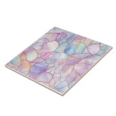 Buntglas im Pastell-Look Fliese (Seite)
