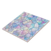 Buntglas im Pastellstil Fliese (Seite)