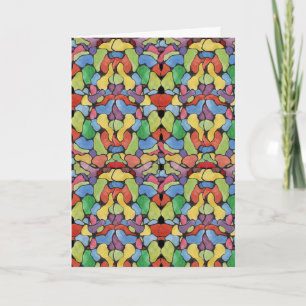 Buntglas Karte