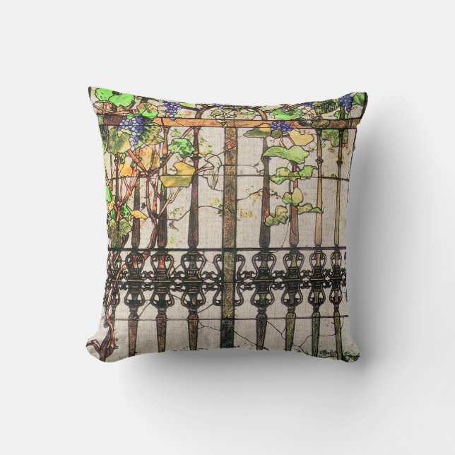 Buntglas-Kissen Kissen (Vorderseite)