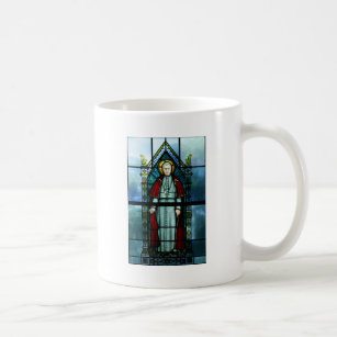 Buntglas-Kunst Papst-Saint Pius X Kaffeetasse