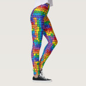 Buntglas Leggings (Rechts)