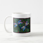 Buntglas-Libellen Kaffeetasse (Links)