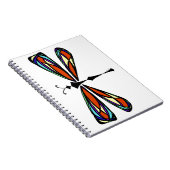 Buntglas-Libellen-Notizbuch Notizblock (Rechte Seite)